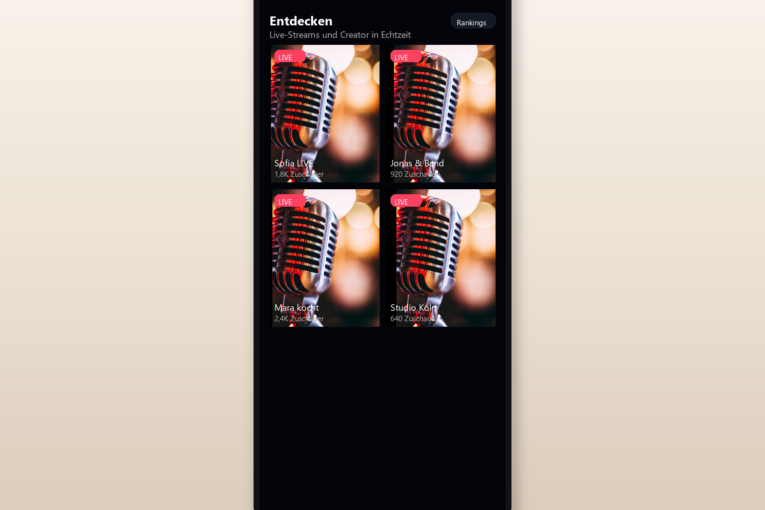 Shadow Live – App-Vorschau